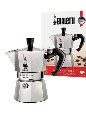 Bialetti - Moka Express: Iconic Stovetop Espresso Maker 2 Oz - 60 Ml